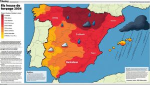 la aemet ha ampliado la alerta roja por lluvias intensas en varias regiones de cataluña, mientras que levanta la alerta en aragón. mantente informado sobre las condiciones meteorológicas y toma precauciones ante posibles inundaciones.