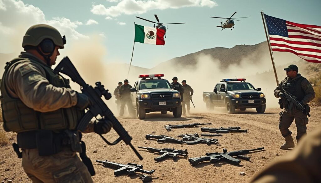 descubre la lucha interminable de méxico contra el contrabando de armas, mientras el gobierno de estados unidos tiene conocimiento de la procedencia de estas armas, pero opta por la inacción. una exploración profunda de un problema persistente en la región.