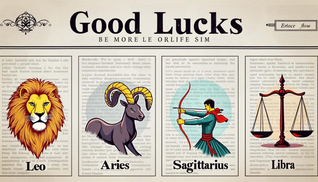 descubre cómo la buena suerte sonríe a 4 signos del zodiaco a lo largo de la temporada de leo, comenzando el 22 de julio. ¡aprovecha esta energía positiva y descubre lo que te depara el destino!