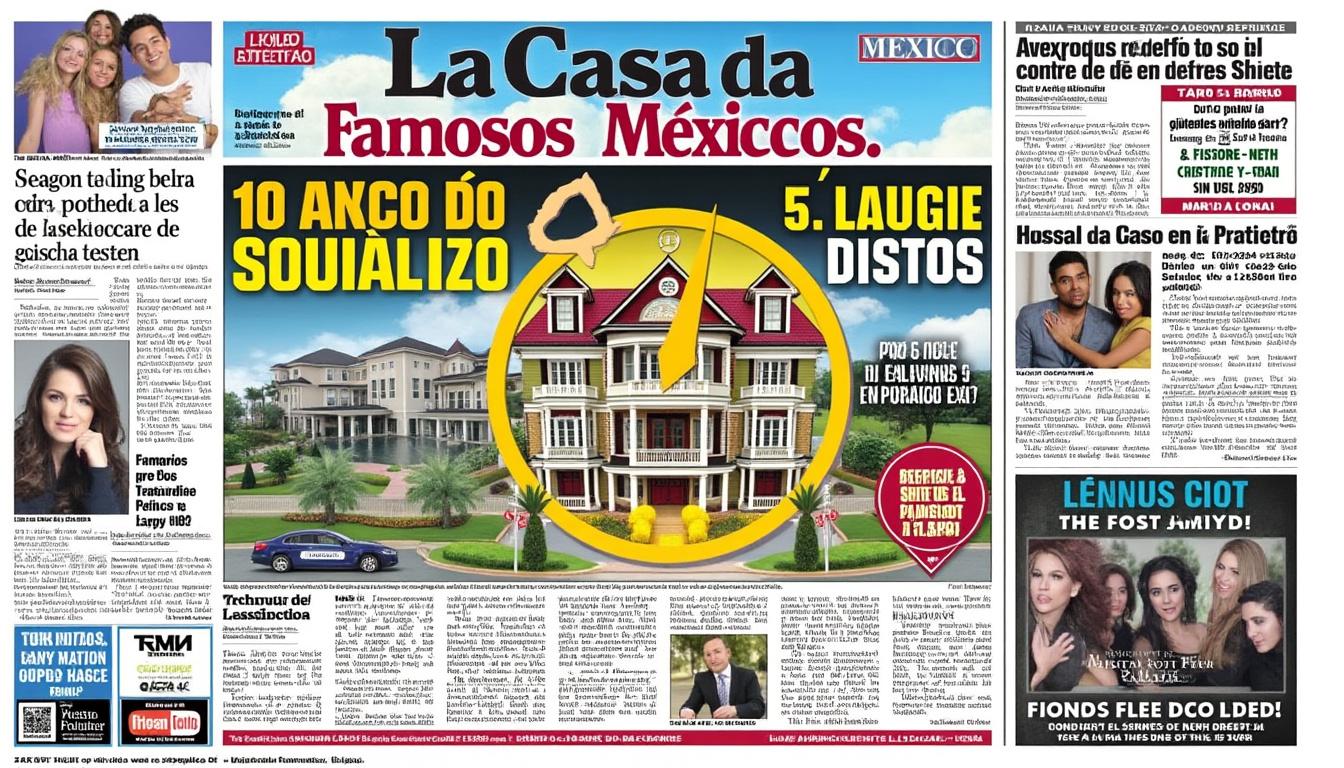 descubre todo sobre 'la casa de los famosos méxico': fecha de estreno, lugar y horario de la tercera temporada. ¡no te pierdas los emocionantes momentos que vienen!