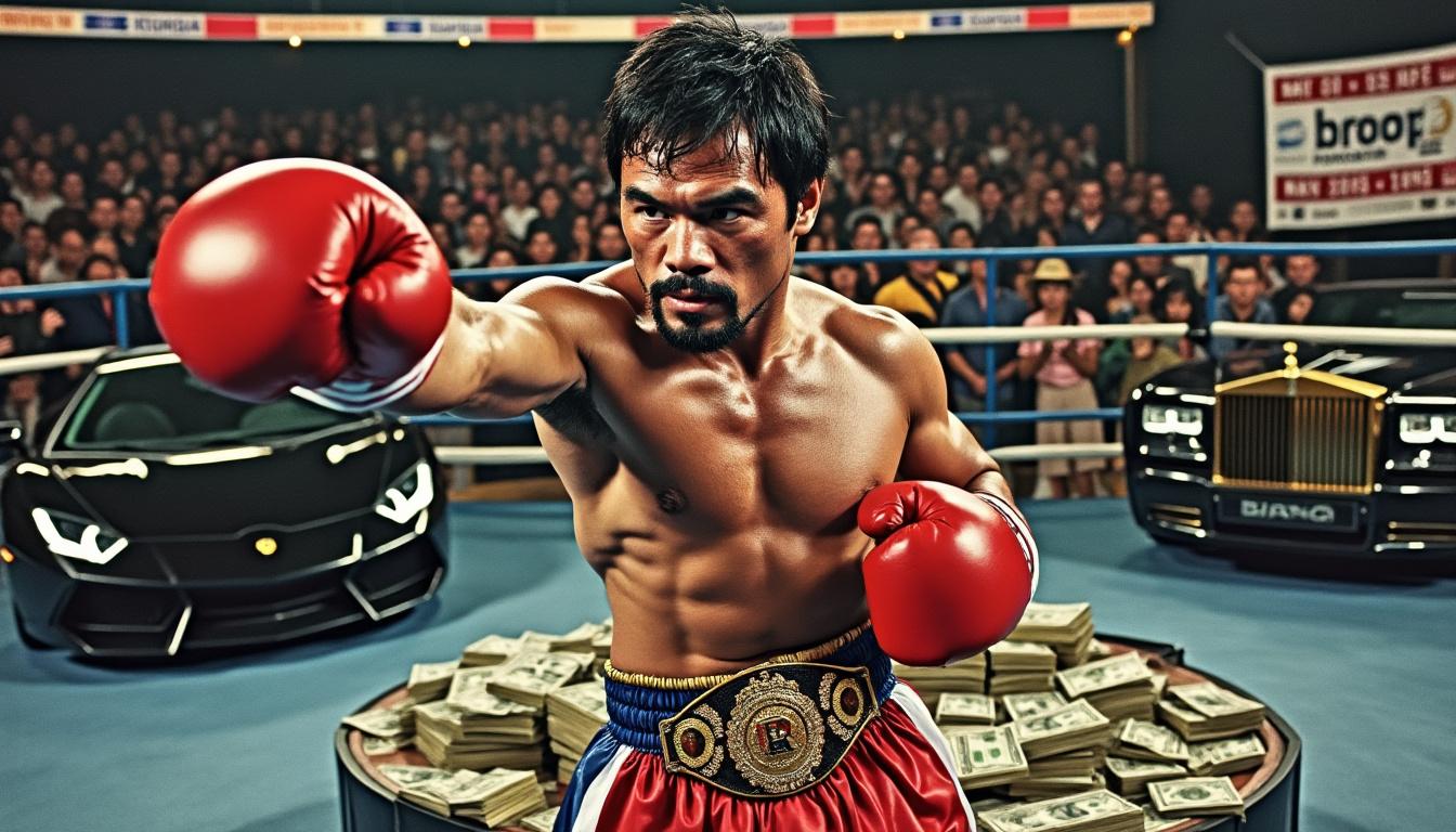 descubre cómo manny pacquiao ha acumulado una asombrosa fortuna tras su regreso al boxeo y explora su impresionante legado financiero que trasciende el ring.