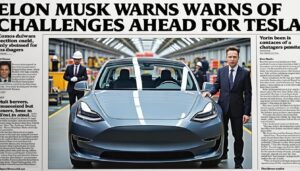 descubre la reciente advertencia de elon musk sobre el futuro de tesla. ¿qué desafíos importantes se avecinan para la empresa? analizamos las implicaciones y lo que esto significa para los inversores y el mercado automotriz.