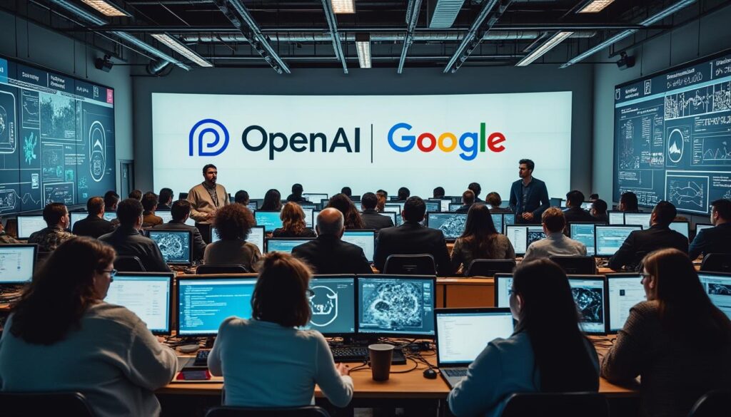 descubre cómo la colaboración entre openai y google está revolucionando el mundo tecnológico. esta unión promete innovaciones transformadoras que definirán el futuro de la inteligencia artificial y la tecnología. ¡no te lo pierdas!