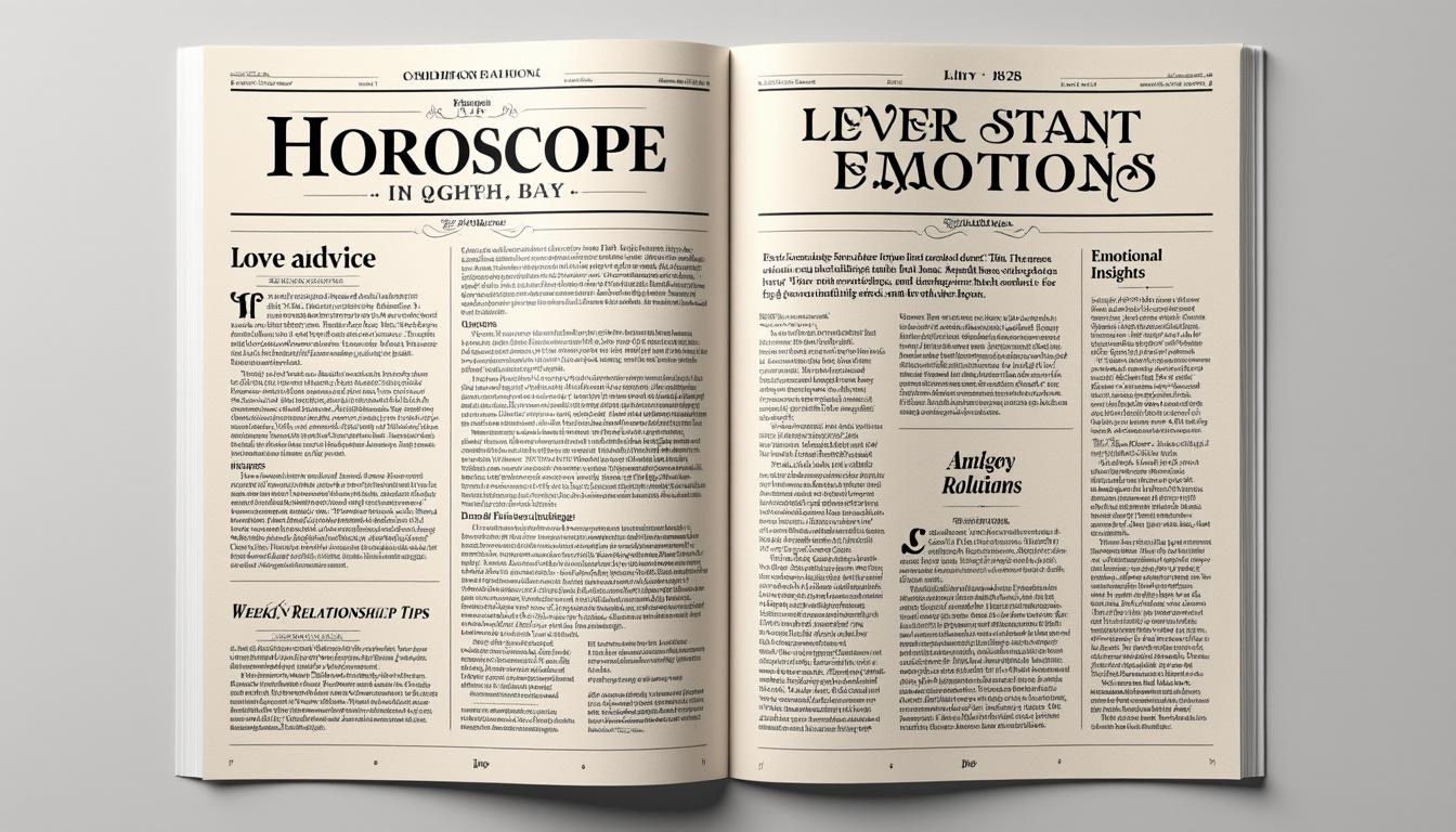 descubre los horóscopos semanales del amor que llegan para el 28 de julio. este es el momento perfecto para explorar tus emociones y comprender cómo afectarán tus relaciones. ¡no dejes que tus sentimientos pasen desapercibidos!