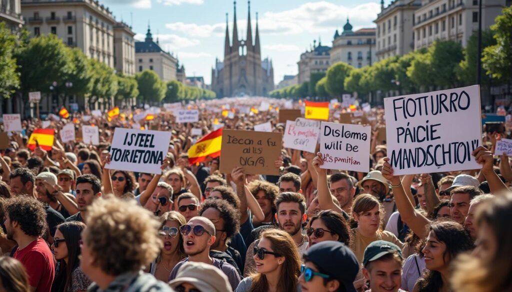 miles de ciudadanos se manifiestan en varias ciudades de españa, expresando su rechazo a la turistificación y sus efectos en la vida local. esta protesta busca concienciar sobre la importancia de preservar la identidad cultural y el bienestar de las comunidades frente al creciente turismo.