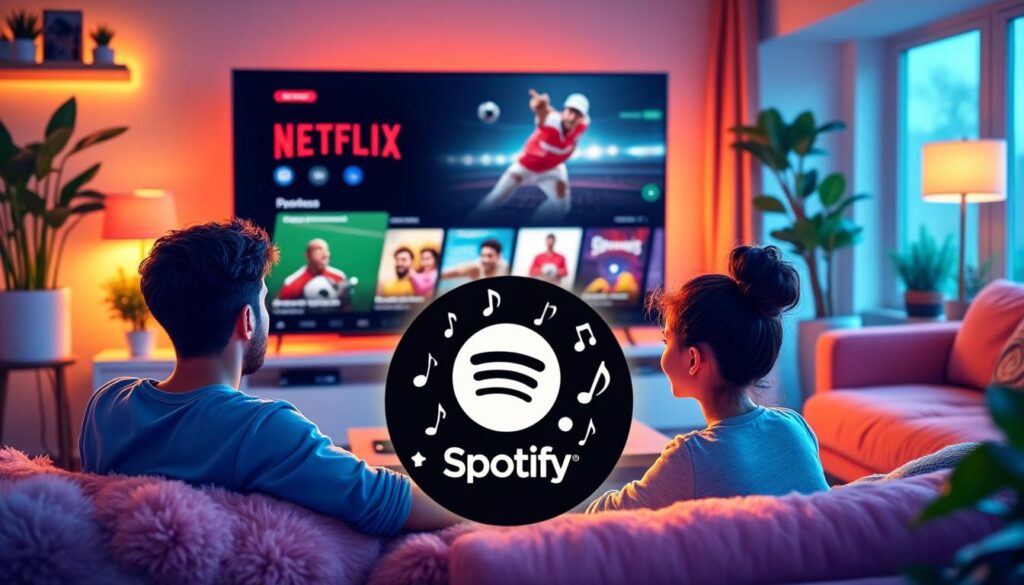 descubre cómo netflix entra en la televisión en vivo mediante una colaboración con spotify, ofreciendo música en directo, eventos deportivos y una variedad de contenido emocionante para los amantes del entretenimiento.