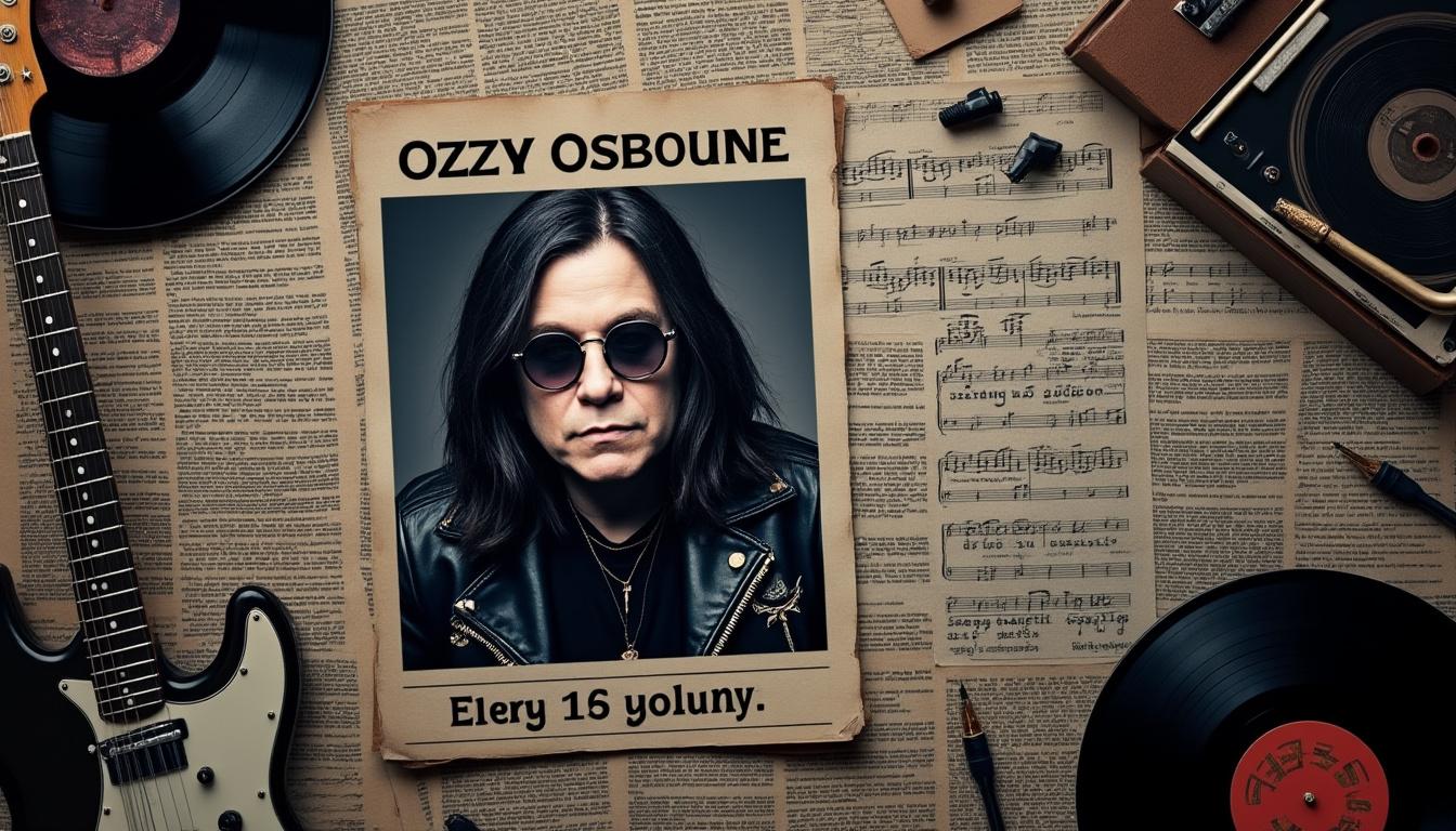 ozzy osbourne, el icónico príncipe de las tinieblas, fallece a los 76 años, dejando atrás un legado inigualable en la música rock. su influencia perdurará en las generaciones venideras a través de su innovador estilo y éxitos memorables.