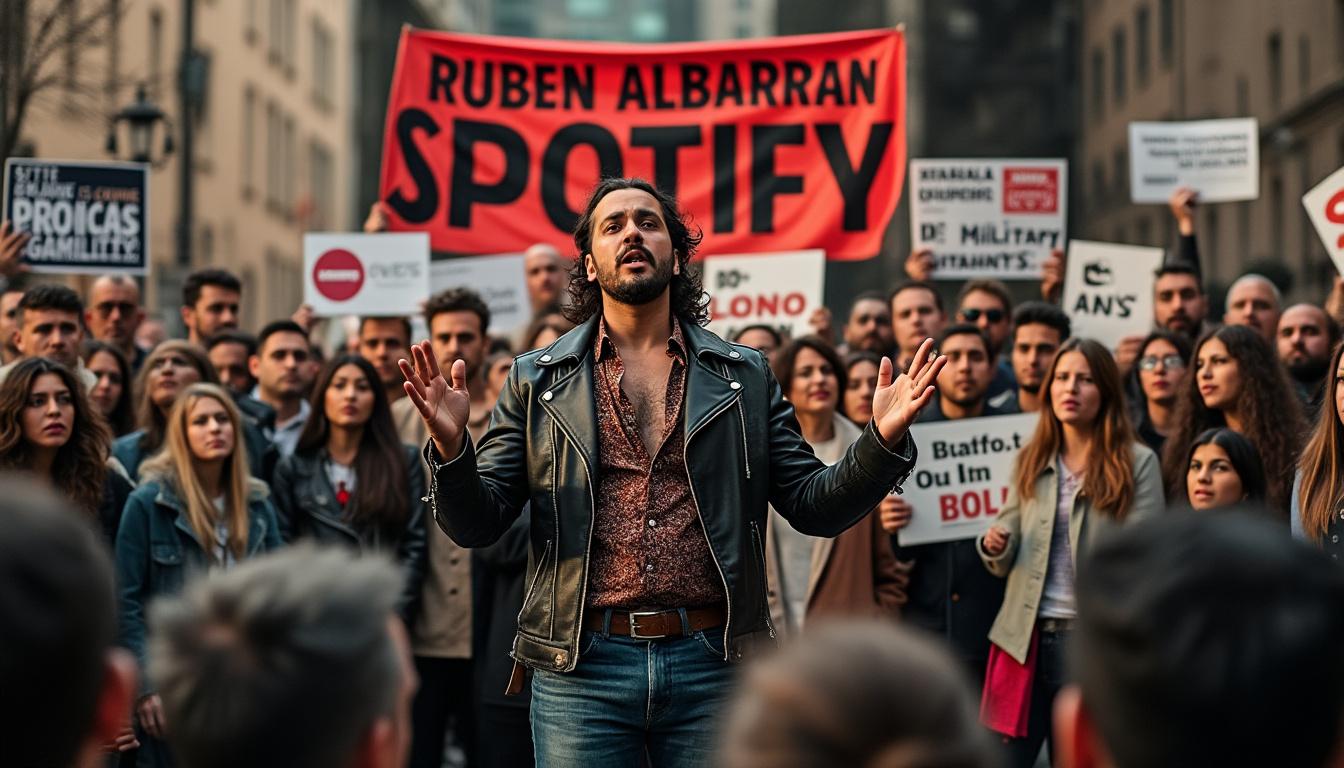 rubén albarrán, el icónico vocalista de café tacuba, llama a sus seguidores a boicotear spotify debido a sus inversiones en tecnología bélica, generando un debate sobre la responsabilidad social de las plataformas de streaming y su impacto en la sociedad.