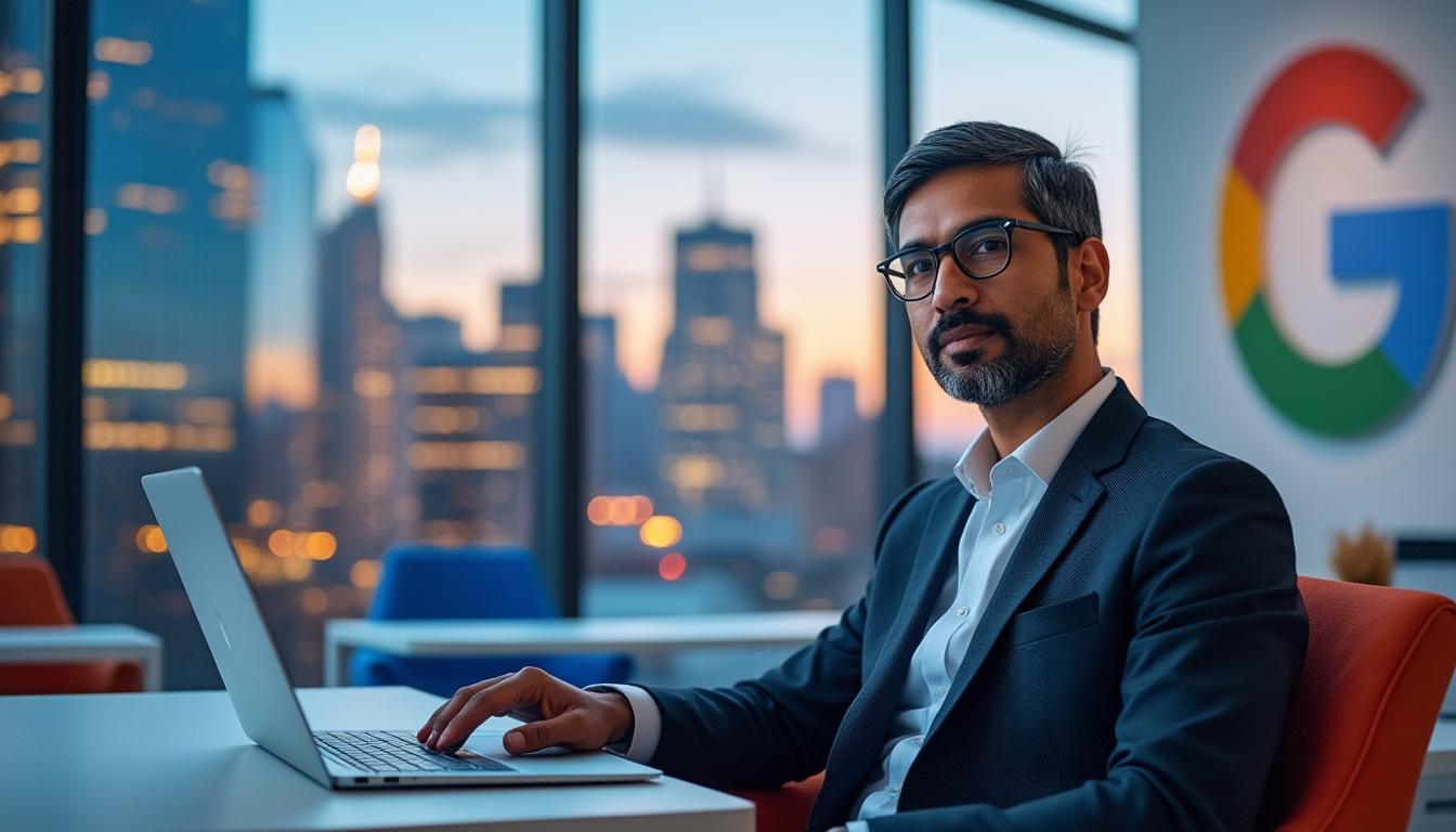 descubre la historia de sundar pichai, el ceo de google que, a pesar de su perfil bajo, ejerce un gran poder en la industria tecnológica. conoce su trayectoria y cómo ha llevado a la empresa a nuevas alturas mientras se mantiene en la sombra.