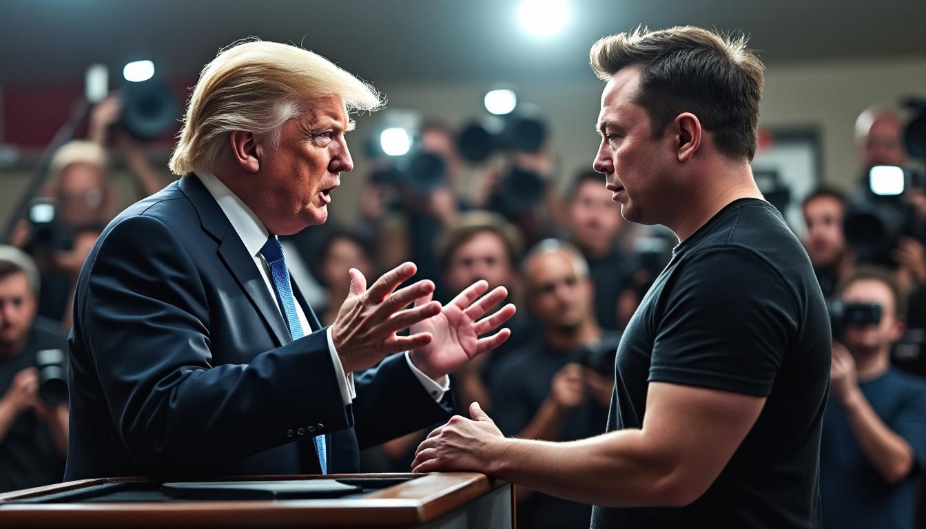 descubre cómo donald trump y elon musk vuelven a chocar por la controvertida legislación que promete ser 'gran y hermosa'. analizamos los puntos de vista de ambos líderes y las implicaciones de esta nueva disputa en el escenario político y tecnológico.