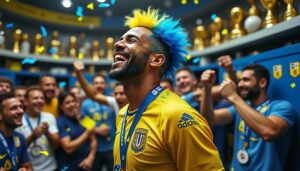 turco mohamed celebra su victoria sobre el américa tiñéndose el cabello de manera audaz, demostrando su espíritu competitivo y su alegría tras el triunfo. descubre cómo esta emblemática decisión se convierte en un símbolo de fiesta y triunfo en el mundo del fútbol.