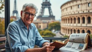 descubre la inspiradora historia de un jubilado de 82 años que utiliza su pensión para recorrer europa. aprende por qué considera que viajar debería ser una materia obligatoria y cómo sus aventuras han transformado su visión de la vida.