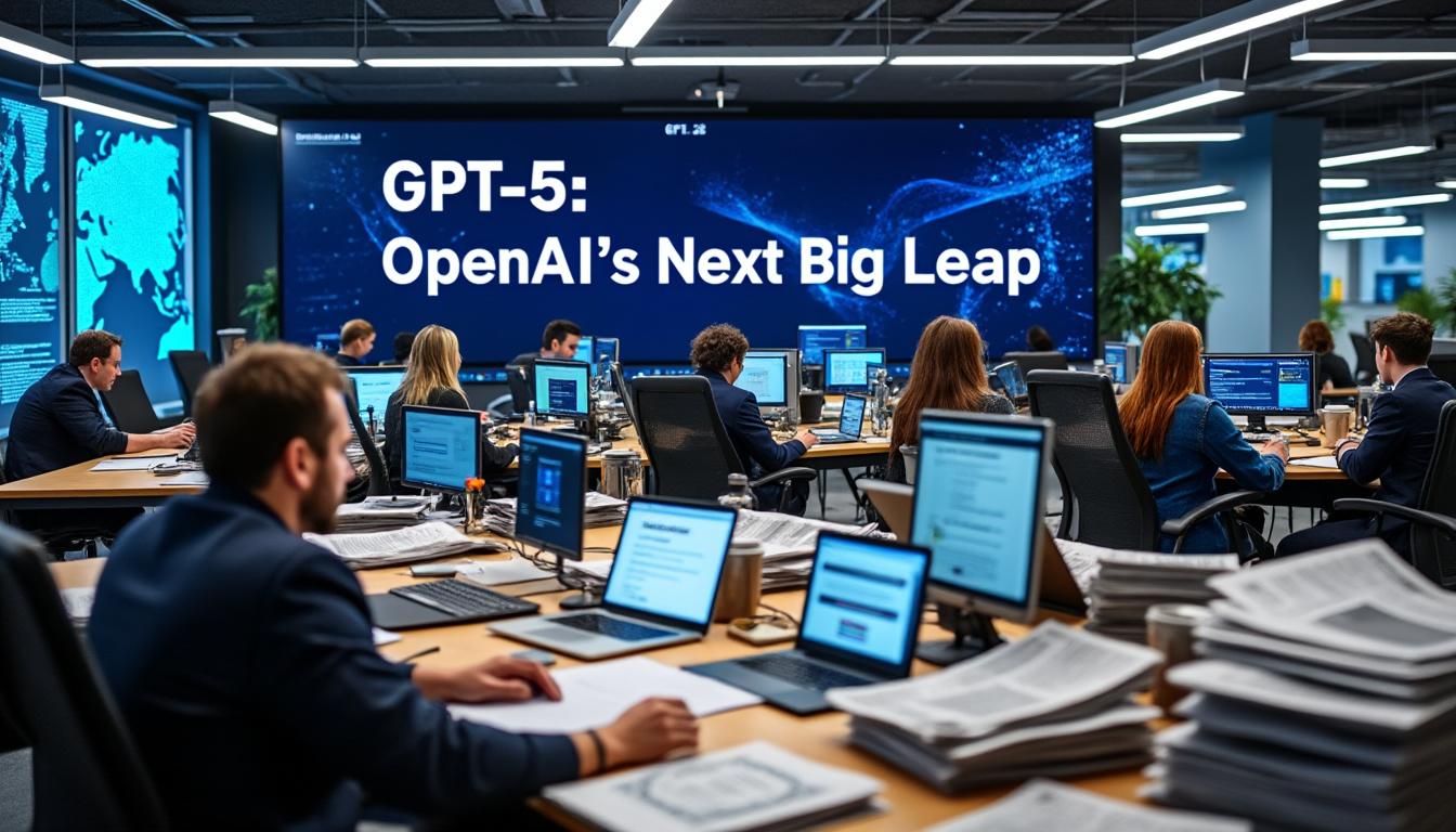 descubre cómo openai se prepara para revolucionar el mundo de la inteligencia artificial con el lanzamiento de gpt-5 en agosto. un avance significativo que promete transformar la manera en que interactuamos con la tecnología.