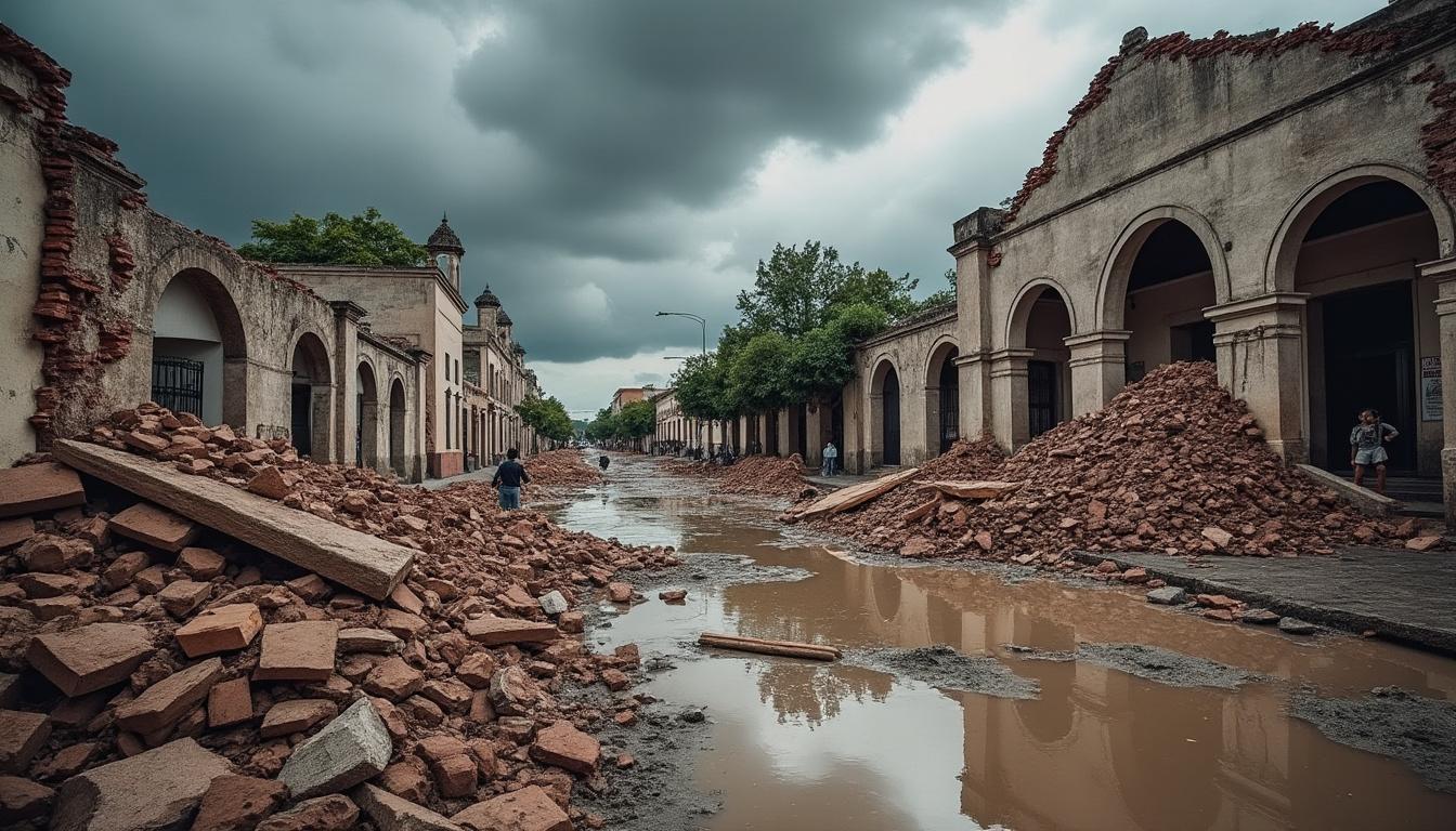 descubre los efectos devastadores de las recientes lluvias en san miguel de allende, donde el colapso de muros ha llevado a un aumento de preocupaciones entre los residentes. infórmate sobre las causas y las medidas de seguridad necesarias en esta histórica ciudad.