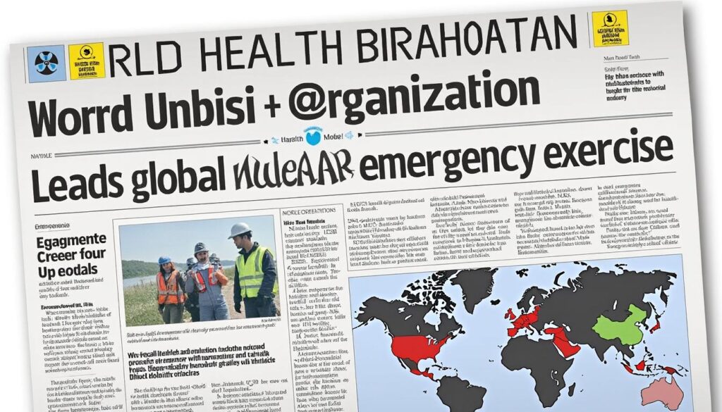 descubre cómo la oms ha participado en un ejercicio global de emergencia nuclear, evaluando su papel crucial en la preparación y respuesta ante amenazas nucleares para garantizar la salud y seguridad pública.