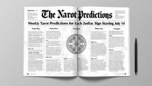 descubre las predicciones semanales del tarot para cada signo del zodiaco a partir del 14 de julio. conoce qué te depara el destino y cómo influirán las energías cósmicas en tu vida. ¡no te lo pierdas!