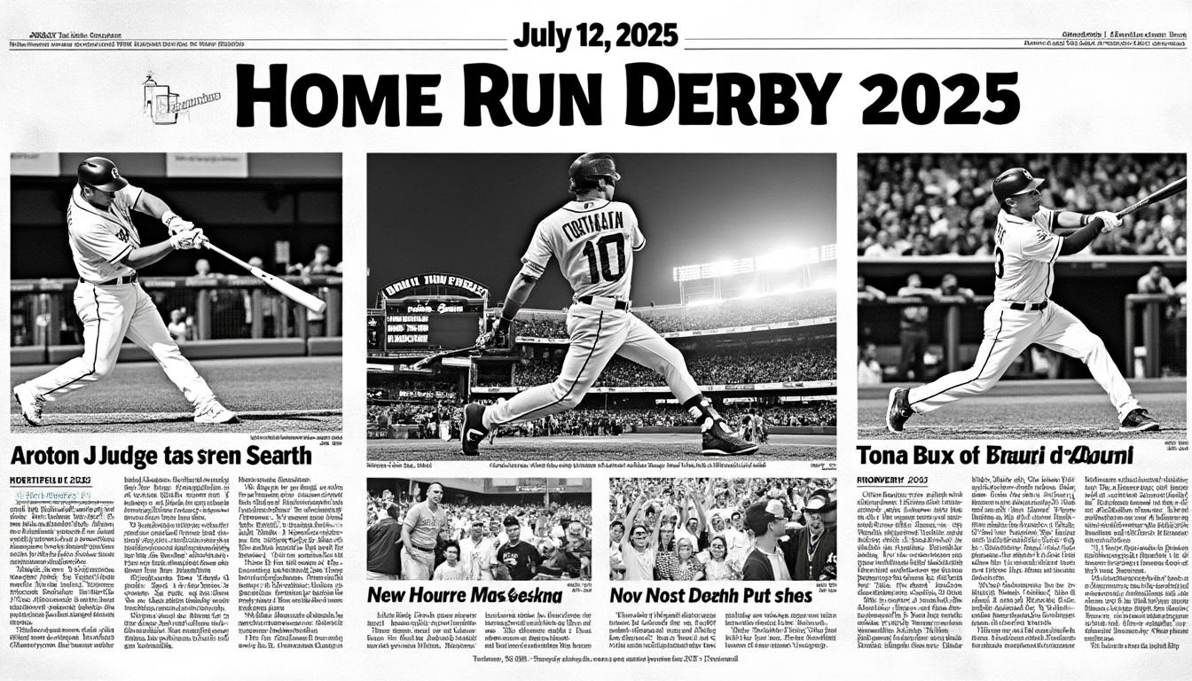 descubre todo lo que necesitas saber sobre el home run derby 2025 de la mlb: fechas clave, jugadores destacados y los mejores lugares para disfrutarlo en vivo. ¡no te pierdas la emoción del espectáculo de los jonrones!