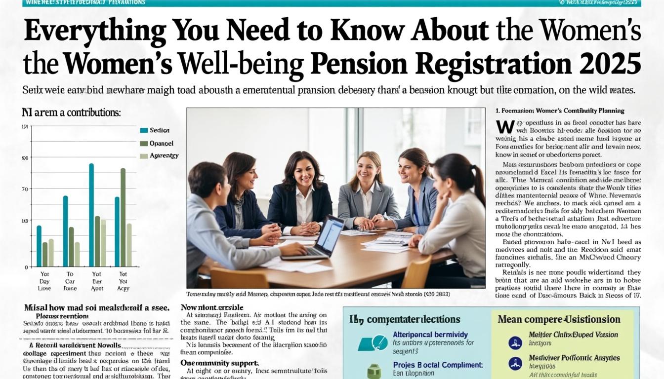 descubre toda la información esencial sobre el registro para la pensión mujeres del bienestar 2025. conoce requisitos, beneficios y pasos a seguir para asegurar tu apoyo económico. no te pierdas esta guía completa que te ayudará a planificar tu futuro.