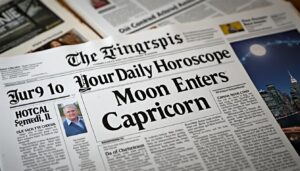 descubre tu horóscopo diario para el 9 de julio. la luna entra en capricornio, trayendo nuevas oportunidades y desafíos para tu signo. no te pierdas las predicciones que te ayudarán a navegar este día con éxito.