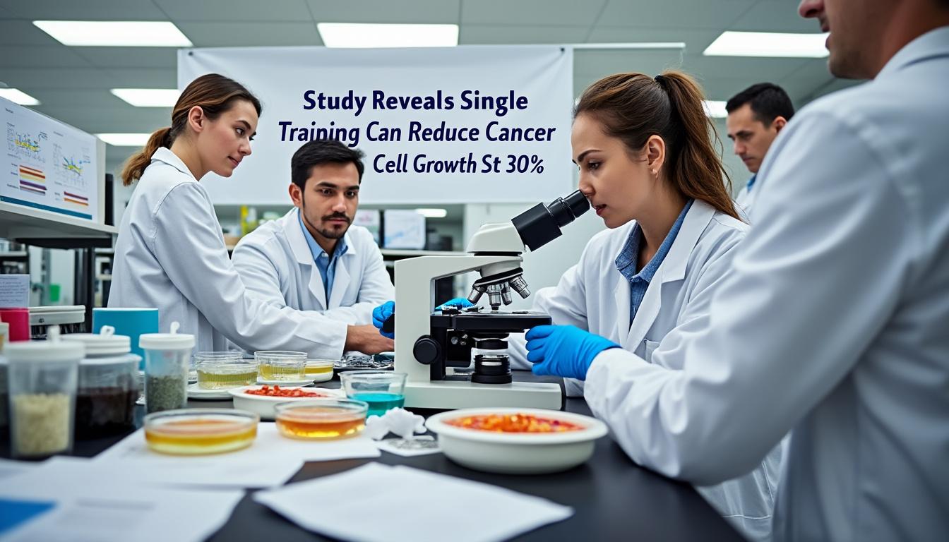 un estudio reciente revela que un único sesión de entrenamiento podría reducir el crecimiento de células cancerosas en un 30%, ofreciendo nuevas esperanzas en la lucha contra el cáncer. descubre cómo la actividad física impacta positivamente en la salud celular y potencialmente transforma los enfoques de tratamiento.