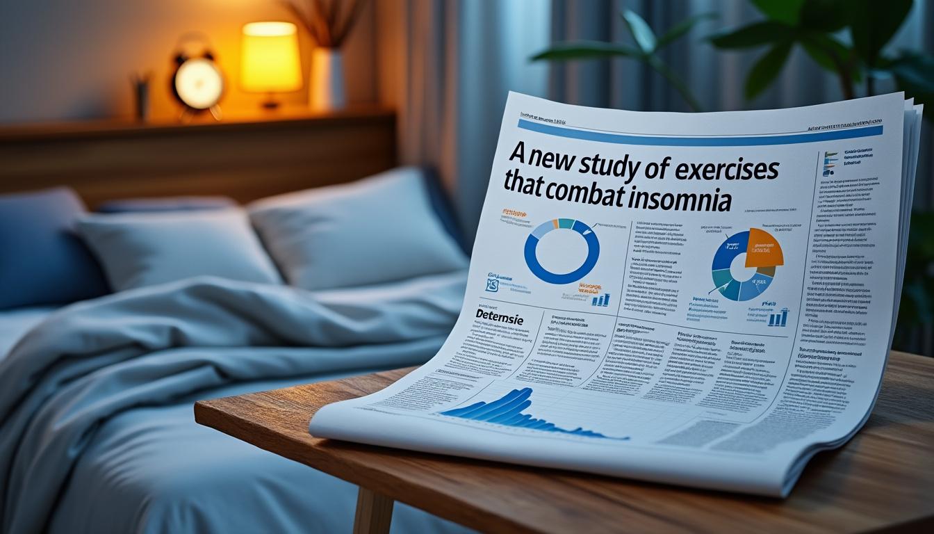 descubre cómo un nuevo estudio revela los ejercicios más efectivos para combatir el insomnio. mejora tu calidad de sueño y aprende técnicas sencillas para relajarte y dormir mejor cada noche.
