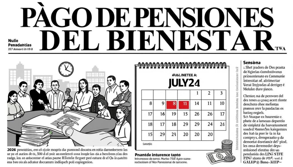 descubre cuándo se realizará el depósito de la pensión del bienestar. los pagos se efectuarán del 21 al 24 de julio para todos los beneficiarios. ¡infórmate sobre los detalles y fechas importantes!