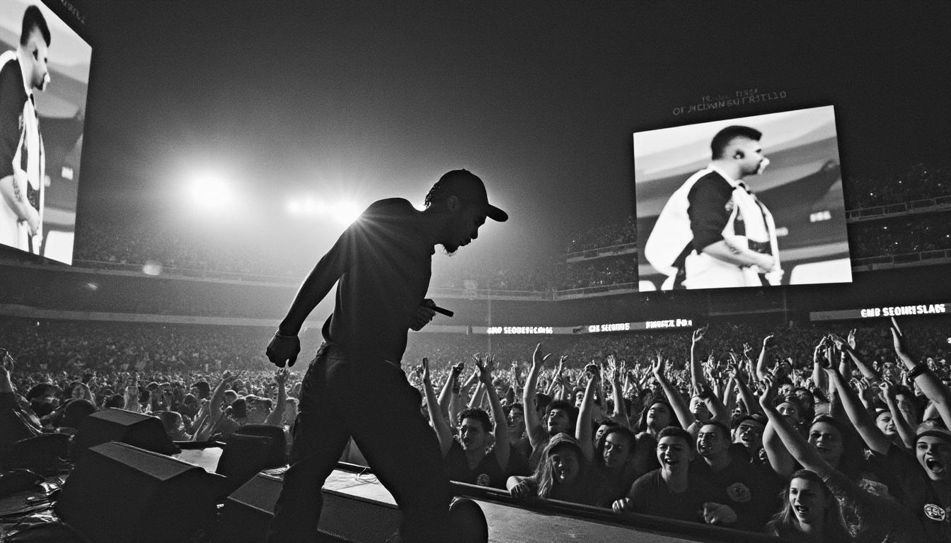 disfruta de la electrizante actuación de anuel aa en el estadio gnp seguros con su tour 'real hasta la muerte 2'. una noche llena de música, energía y emociones que no querrás perderte. ¡ven y vive la experiencia única de este ícono del reguetón!