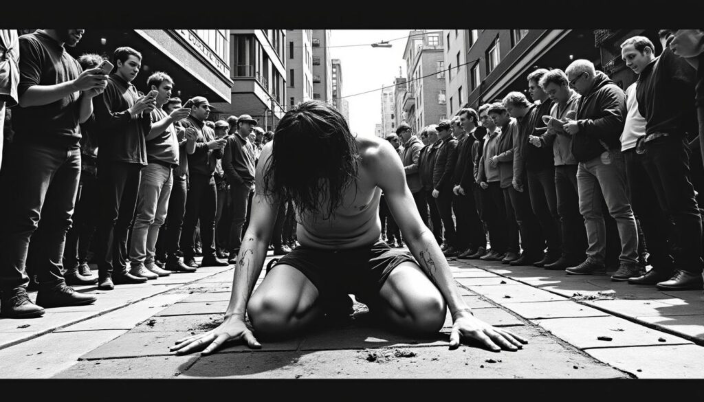 explora cómo la autolesión y la humillación se transmiten en directo en internet, donde los espectadores determinan los límites. un análisis profundo de los riesgos y consecuencias en la era digital.