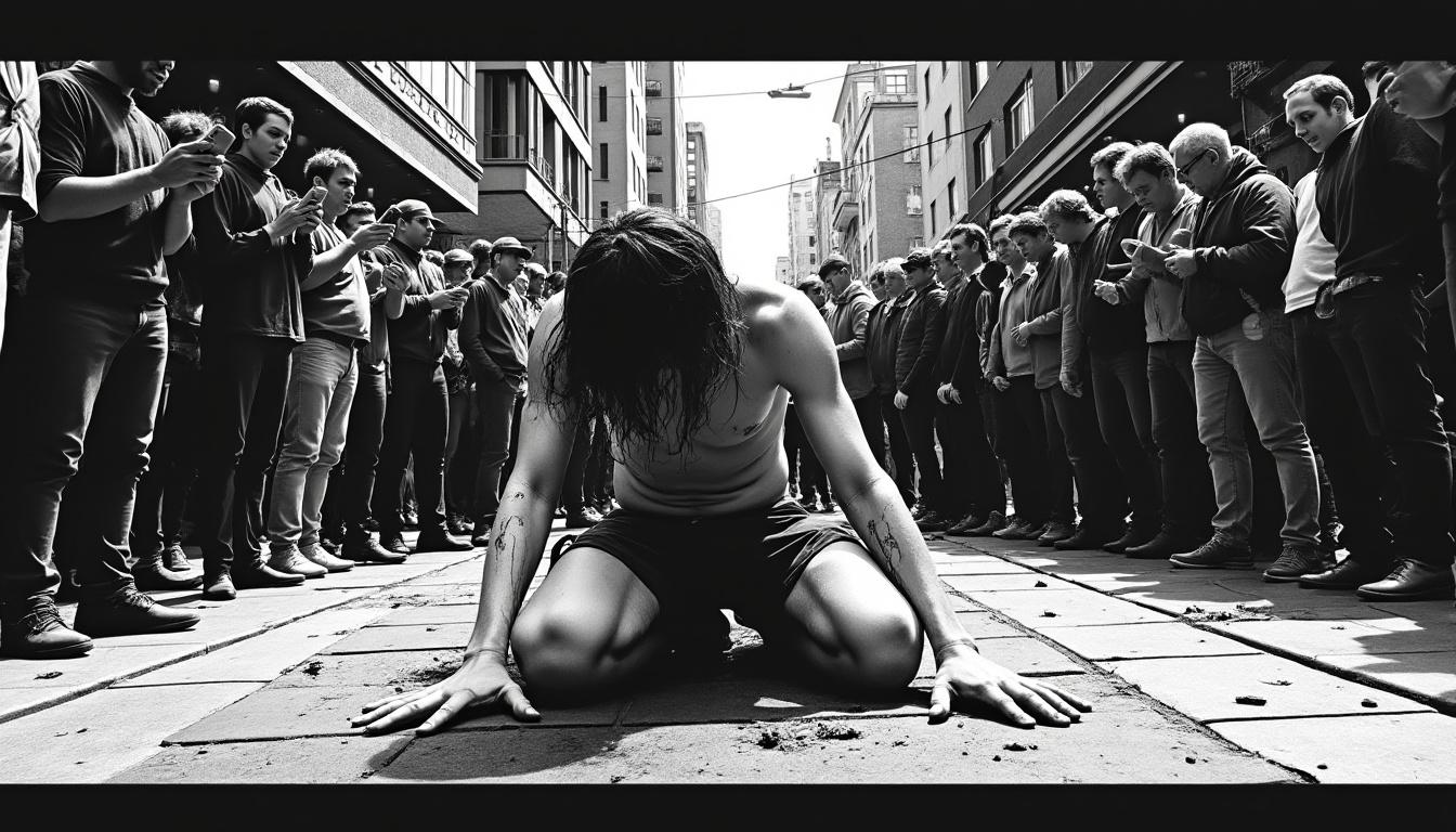 explora cómo la autolesión y la humillación se transmiten en directo en internet, donde los espectadores determinan los límites. un análisis profundo de los riesgos y consecuencias en la era digital.