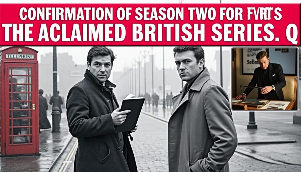 descubre todos los detalles sobre la confirmación de la segunda temporada de 'dept. q', la aclamada serie británica. fecha de estreno, reparto y novedades que no te puedes perder.