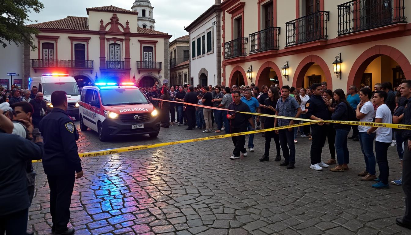 dos personas fallecieron y al menos 17 resultaron heridas en un tiroteo durante una celebración religiosa en san miguel de allende, según informaron las autoridades locales.