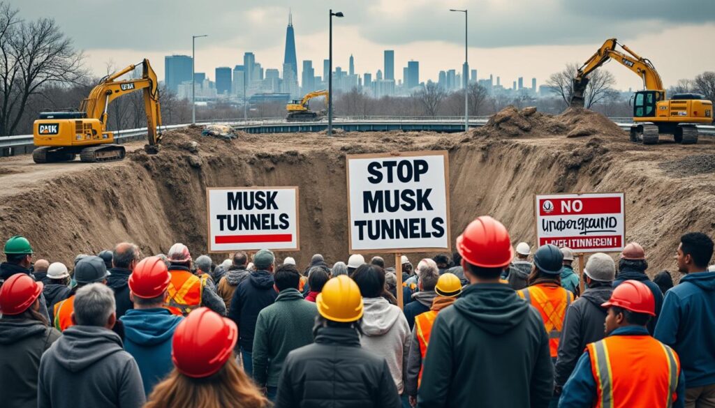 descubre cómo el innovador proyecto de elon musk para construir túneles subterráneos en estados unidos está provocando controversias entre los residentes afectados, quienes expresan su oposición ante este ambicioso plan. conoce los detalles y reacciones de la comunidad.
