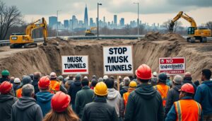 descubre cómo el innovador proyecto de elon musk para construir túneles subterráneos en estados unidos está provocando controversias entre los residentes afectados, quienes expresan su oposición ante este ambicioso plan. conoce los detalles y reacciones de la comunidad.
