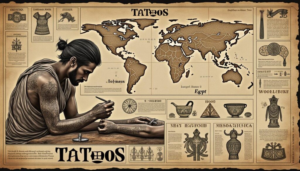 descubre el fascinante origen y la antigüedad de los tatuajes en este recorrido histórico. explora cómo esta forma de arte corporal ha evolucionado a lo largo de los siglos y su significado en diversas culturas.