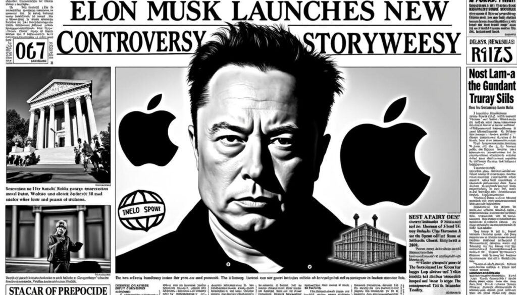 elon musk vuelve a estar en el centro de la polémica tras anunciar que planea demandar a apple por acciones que, según él, perjudican su negocio más controvertido. descubre todos los detalles de este nuevo enfrentamiento.