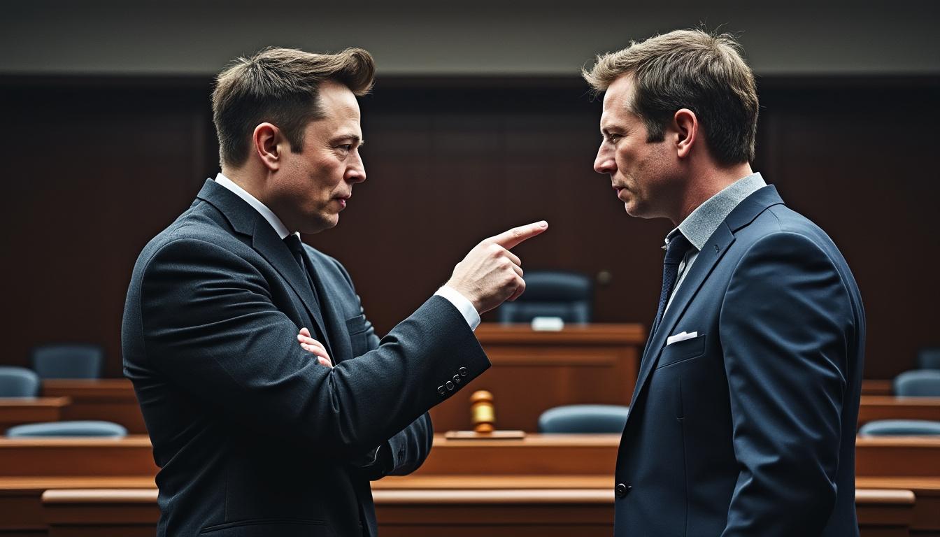 elon musk y sam altman protagonizan un acalorado intercambio de acusaciones públicas, tildándose de 'mentiroso' y 'estafador', y abren la puerta a posibles acciones legales en medio de una creciente tensión.