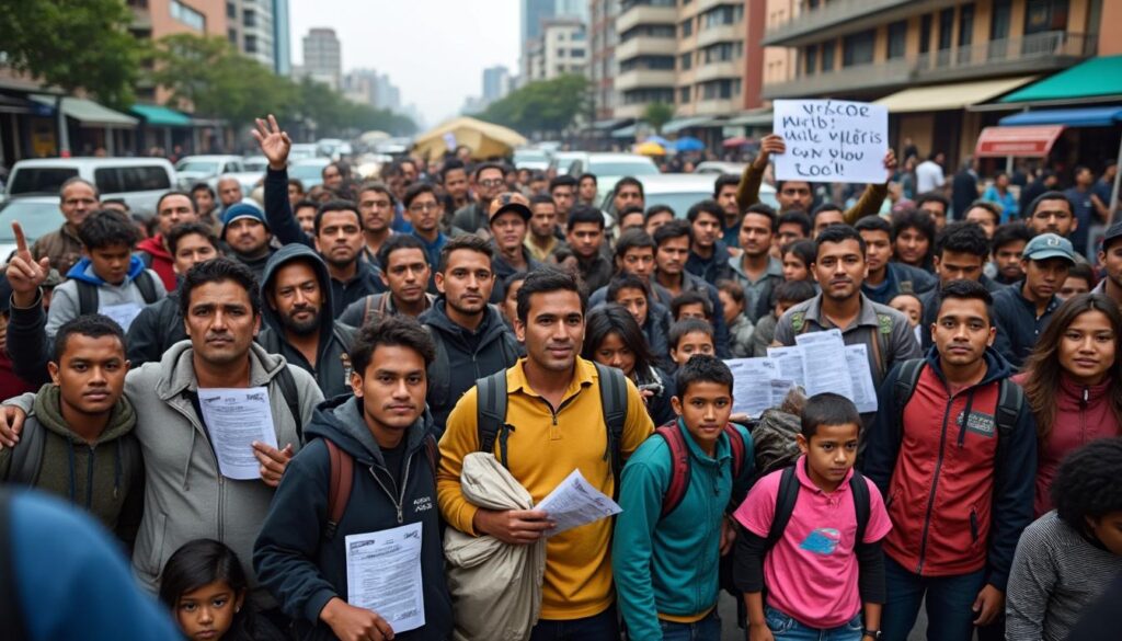 la caravana migrante en méxico se enfrenta a nuevos desafíos en su búsqueda de oportunidades de visa para canadá y alemania, mientras persigue un futuro mejor. descubre las historias detrás de esta travesía y los esfuerzos en busca de un nuevo comienzo.