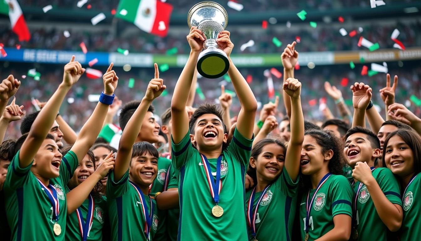 la selección mexicana sub-15 triunfa en el campeonato de concacaf: resumen, goles decisivos, figuras destacadas y lo que sigue para la nueva generación.