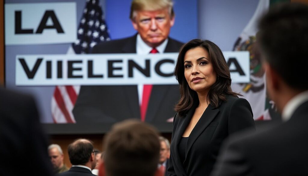 lilly téllez cuestiona el acuerdo mexicano al expresar abiertamente su postura ante donald trump, generando debate político en méxico.