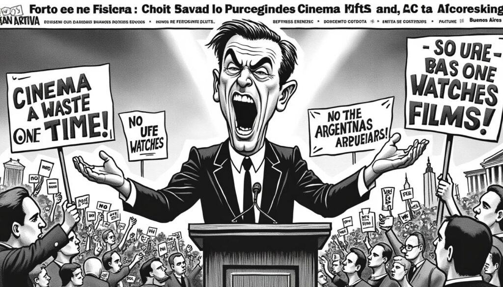 descubre cómo la estrategia de la ignorancia impulsada por milei amenaza la supervivencia del cine argentino y el impacto cultural que esto puede generar en el país.