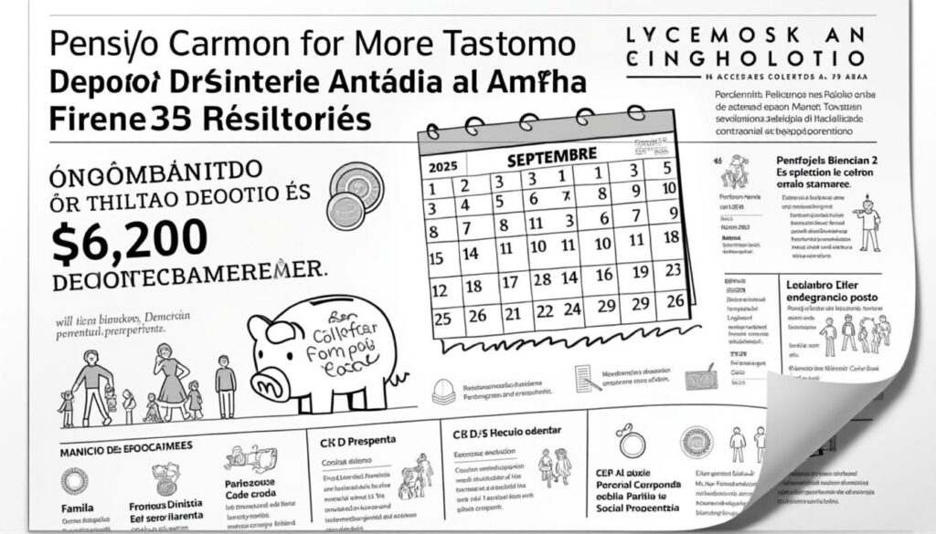 descubre las fechas exactas de depósito de $6,200 de la pensión bienestar en septiembre de 2025 y conoce qué beneficiarios tendrán prioridad en los pagos. información clave para adultos mayores y sus familias.