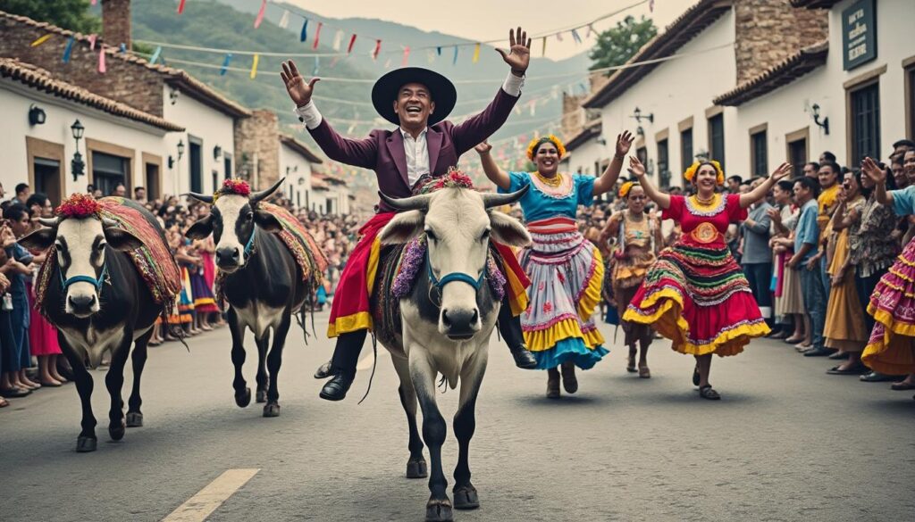 descubre cómo inicia la tradicional reseña al señor san miguel en sma, una colorida celebración que destaca por la participación de bueyes, burros y vibrantes danzantes llenando de alegría y cultura las calles de la ciudad.