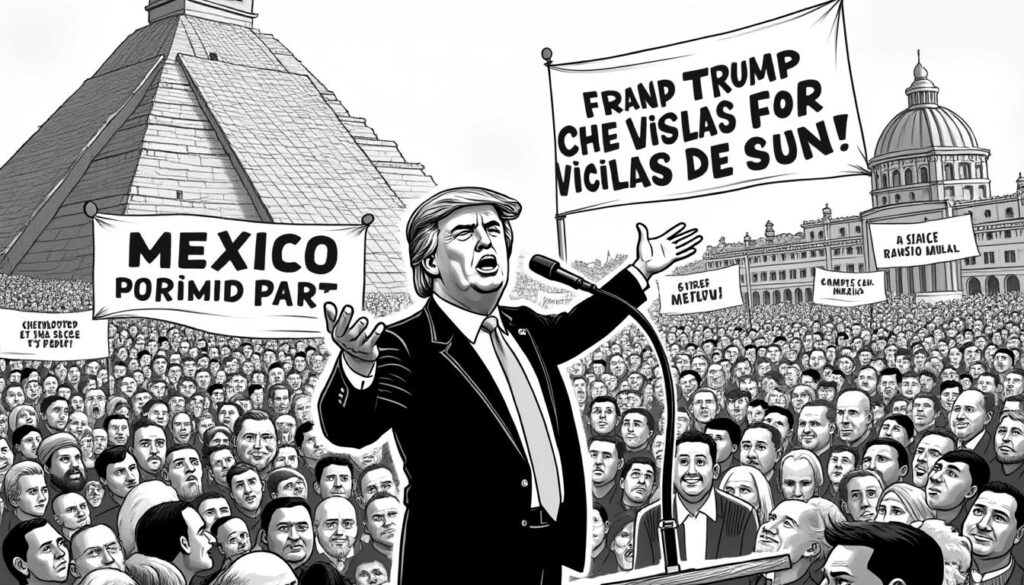 descubre cómo donald trump se ha convertido en un fenómeno que impacta directamente en la política mexicana, influyendo en las relaciones bilaterales y en las decisiones de los líderes de méxico.