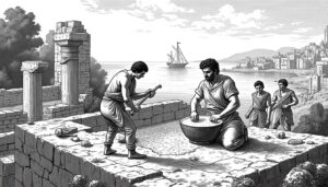 descubre cómo un hallazgo arqueológico reciente demuestra que los fenicios desarrollaron un mortero hidráulico eficiente siglos antes que los romanos, revolucionando la historia de la construcción antigua.