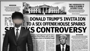 la reciente invitación de donald trump a un delincuente sexual en la casa blanca desata una fuerte polémica, provocando reacciones divididas en la opinión pública y cuestionando la ética de tales acercamientos en la política estadounidense.