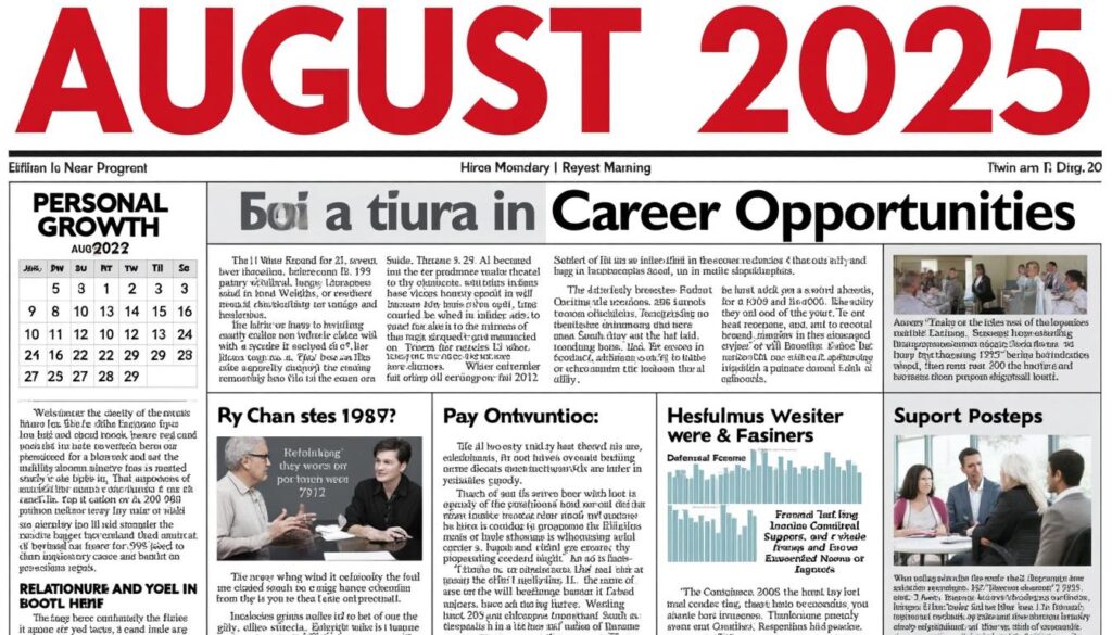 descubre lo que agosto de 2025 tiene reservado para ti según tu fecha de nacimiento. conoce las predicciones astrológicas y consejos personalizados para aprovechar al máximo este mes. ¡prepárate para vivir experiencias únicas y transformadoras!