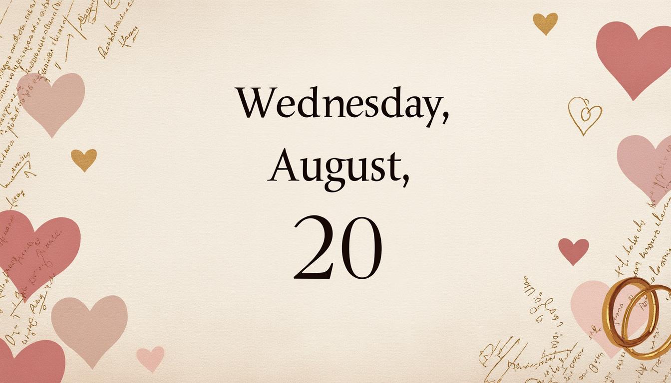 descubre lo que te depara el destino en el amor este miércoles 20 de agosto. tu horóscopo amoroso revela oportunidades, consejos y predicciones especiales para que vivas al máximo tus emociones. ¡ha llegado tu momento!