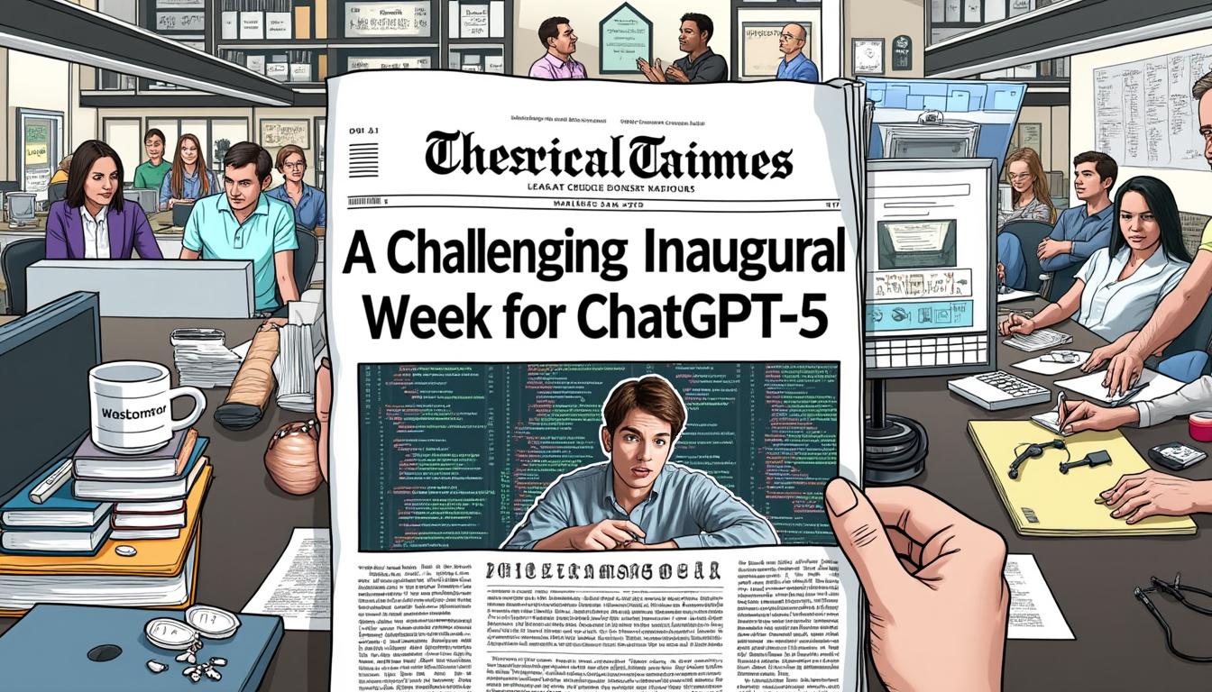 descubre cómo fue la desafiante semana inaugural de chatgpt-5, marcada por nuevos retos, avances tecnológicos y el impacto en el mundo de la inteligencia artificial.