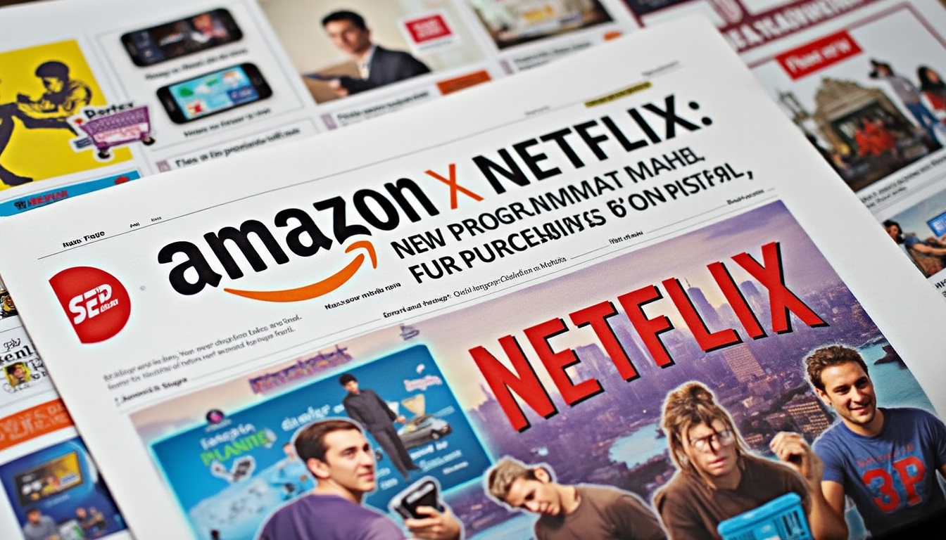 descubre cómo la alianza entre amazon ads y netflix permitirá implementar compras programáticas en el plan publicitario de netflix, brindando nuevas oportunidades para los anunciantes digitales.