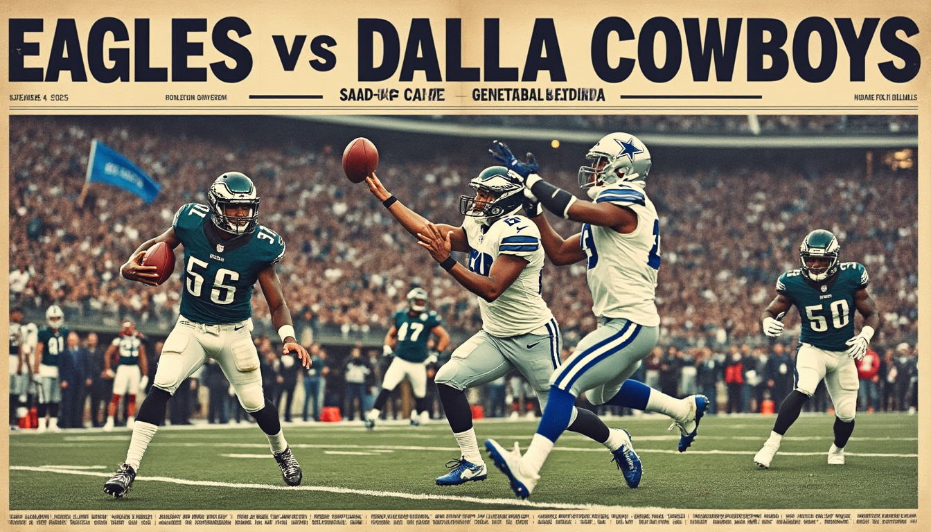 descubre el análisis completo del emocionante duelo entre eagles y cowboys, que terminó con una victoria 24-20 el 4 de septiembre de 2025. detalles, jugadas clave y protagonistas del partido aquí.